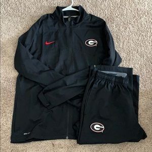 UGA Zip Up Jacket and Pant